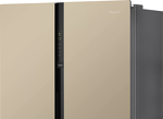 Превью картинка  Холодильник side by side Weissgauff WSBS 600 BeG NoFrost Inverter #16