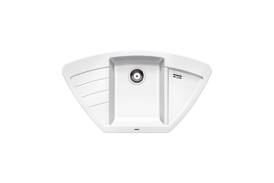 Фото Гранитная мойка Blanсo ZIA 9E SILGRANIT PuraDur белый