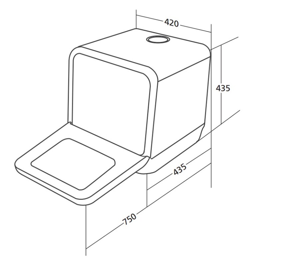 Фото Посудомоечная машина компактная Weissgauff TDW 4036 D