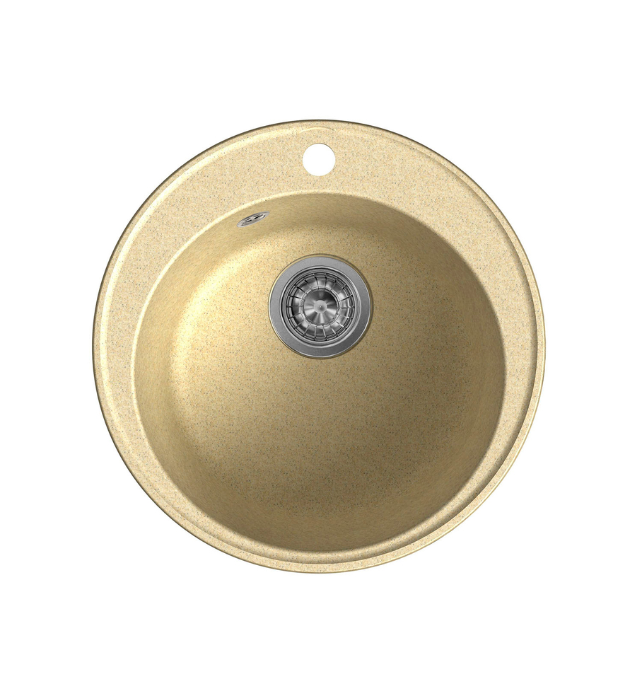 Фото Кварцевая мойка Lex LUGANO 480 IVORY кварцевая мойка