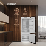 Превью картинка Встраиваемый холодильник с морозильной камерой Weissgauff WRKI 1970 Total NoFrost Inverter Premium EcoFresh Inox #27