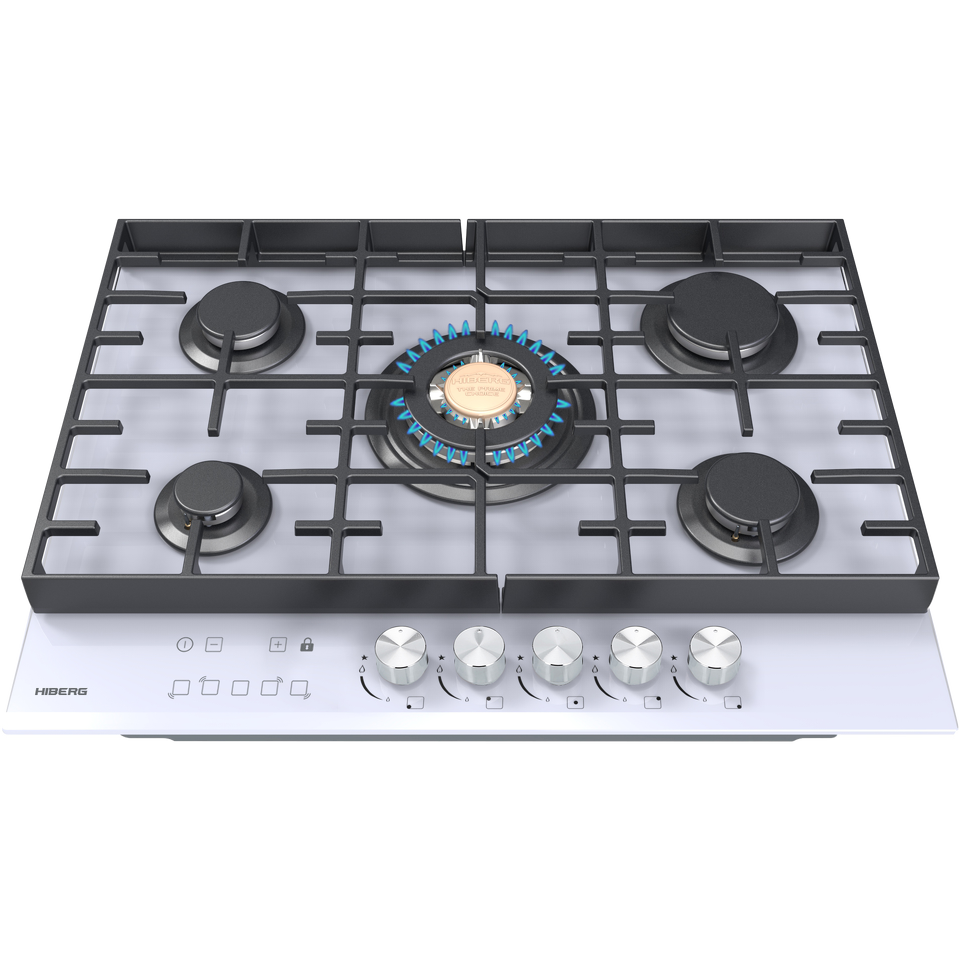 Фото Газовая варочная панель HIBERG VM 7155 W