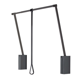 Картинка Servetto Телескопический пантограф SERVETTO 3T для одежды, ширина 750-1160 мм, антрацит