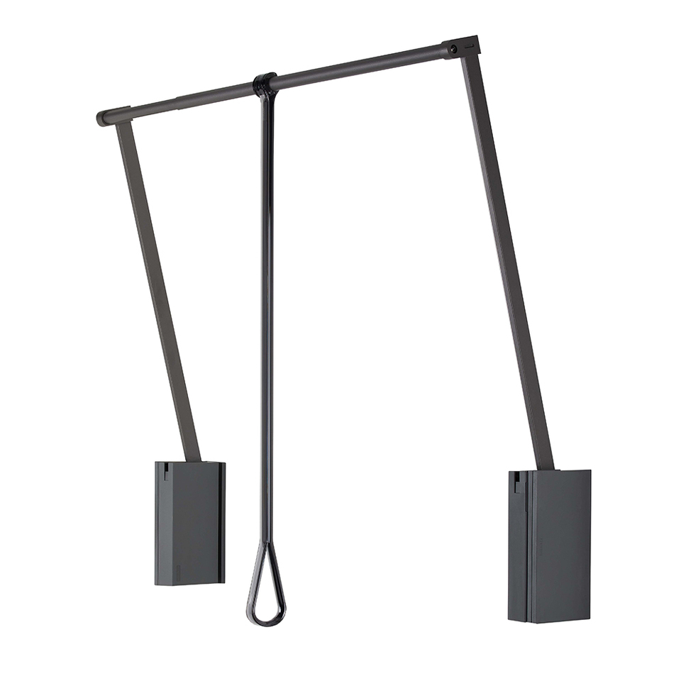 Фото Servetto Телескопический пантограф SERVETTO 3T для одежды, ширина 750-1160 мм, антрацит