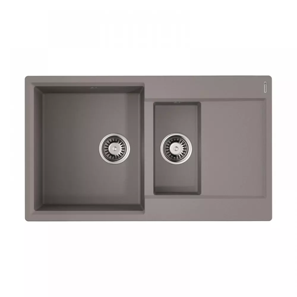Фото Гранитная мойка Omoikiri Daisen 86-2-GR Artgranit/leningrad grey