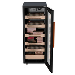 Превью картинка Хьюмидор Холодильник (шкаф) для сигар компрессорный Meyvel MC-200BK (PRO) #12