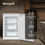 Превью картинка Ларь морозильный  Weissgauff WRF-80 Defrost White #2