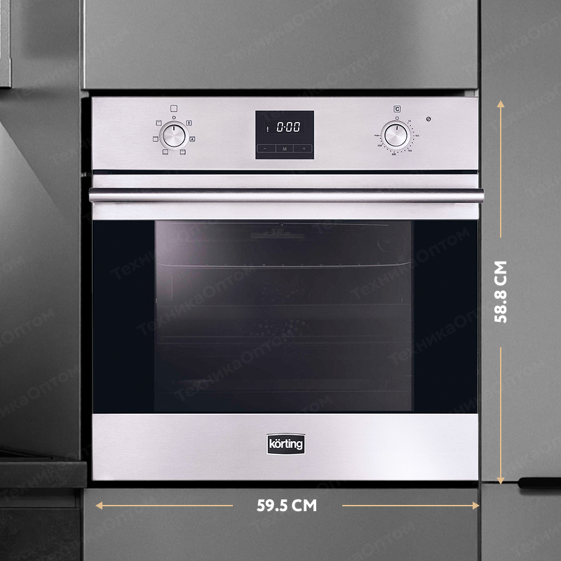 Преимущества Электрический духовой шкаф Körting OKB 561 CFX