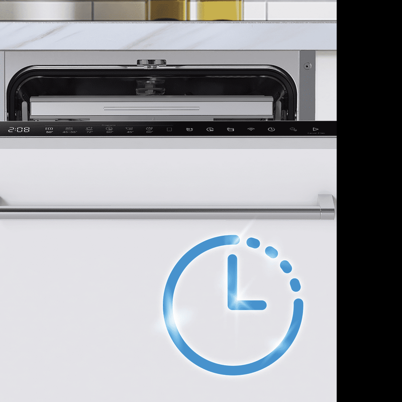 Преимущества Посудомоечная машина 45см встраиваемая Midea MID45S140i