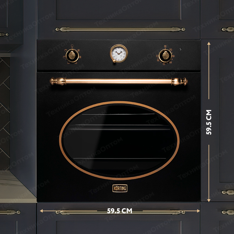 Преимущества Электрический духовой шкаф Körting OKB 461 CRGN