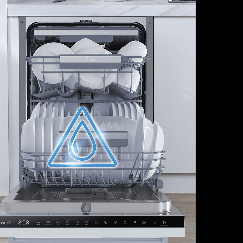 Преимущества Посудомоечная машина 45см встраиваемая Midea MID45S140i