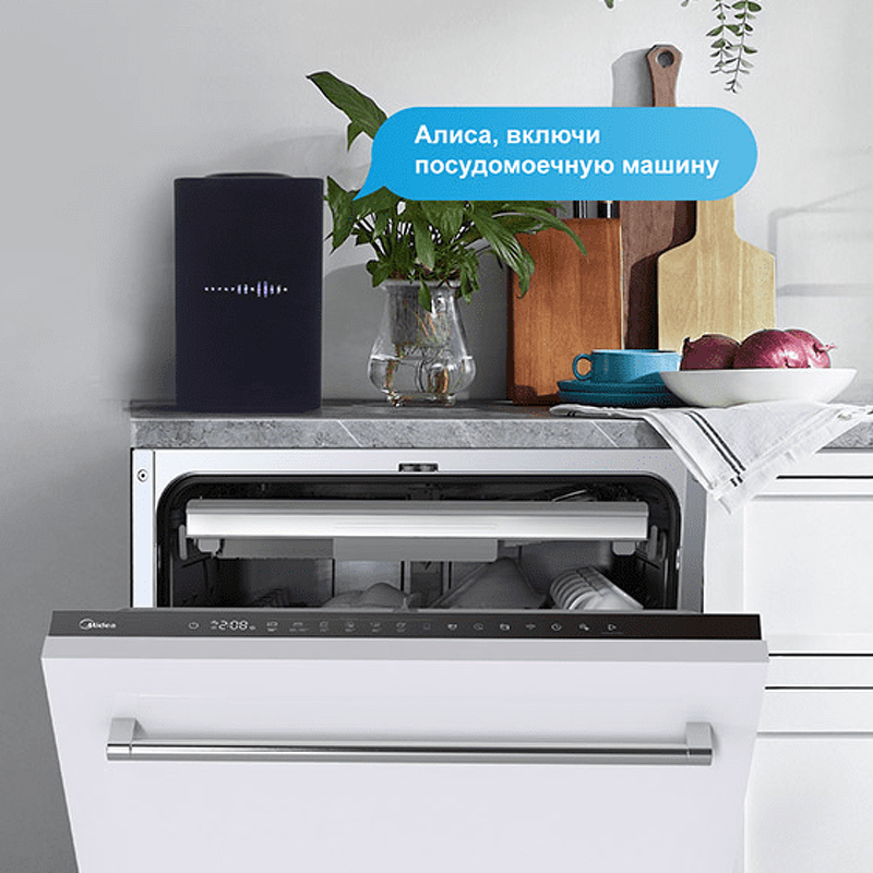 Преимущества Посудомоечная машина 60см встраиваемая Midea MID60S140i