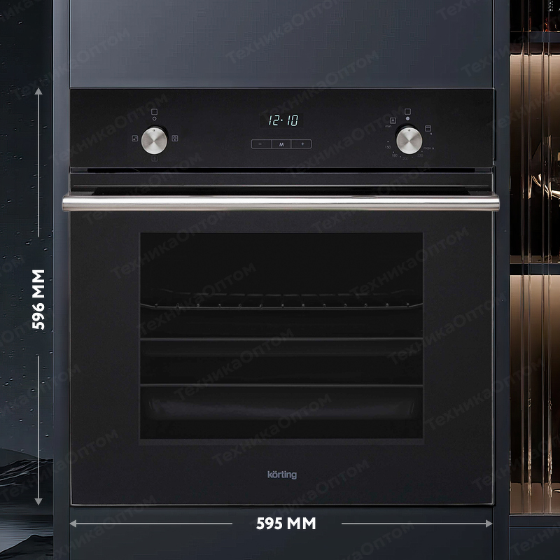 Преимущества Газовый духовой шкаф Körting OGG 771 CFN