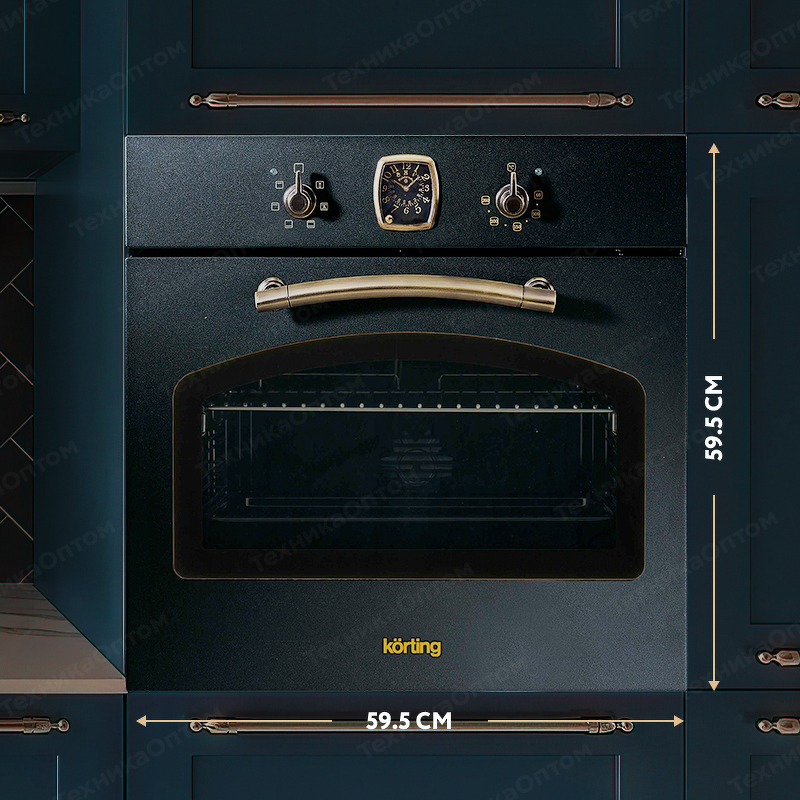 Преимущества Электрический духовой шкаф Körting OKB 460 RN