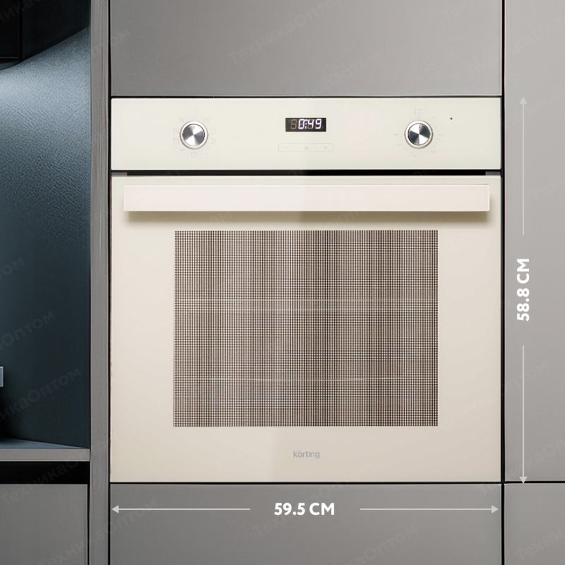 Преимущества Электрический духовой шкаф Körting OKB 591 CSGB