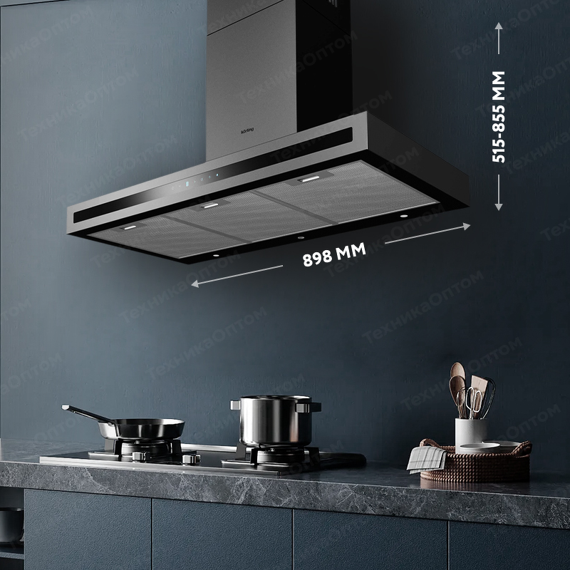 Преимущества Т-образная вытяжка  Körting KHC 9877 N