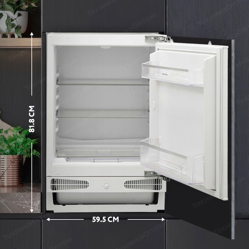 Преимущества Встраиваемая холодильная камера Körting KSI 8181